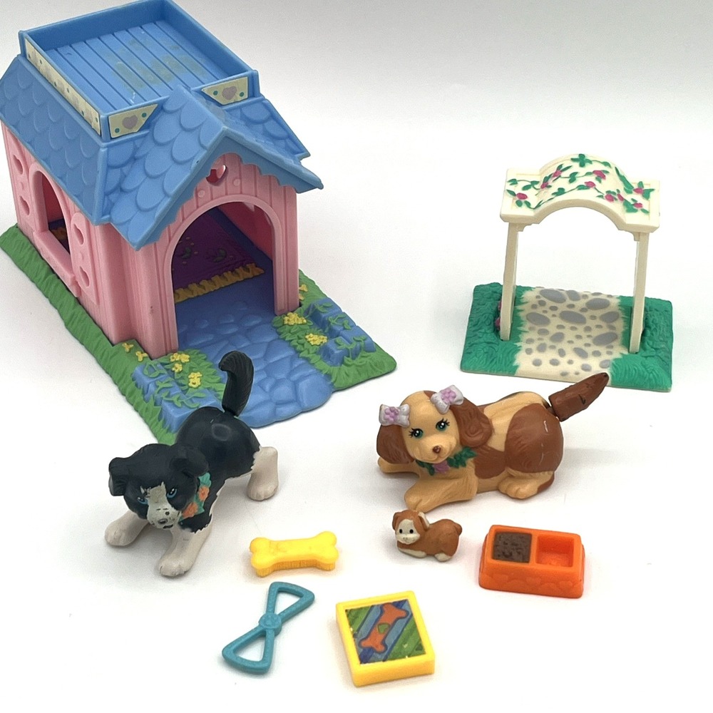 Littlest Pet Shop Puppy Magic Birthing Mom Doghouse 1995 Tonka‎ Kenner